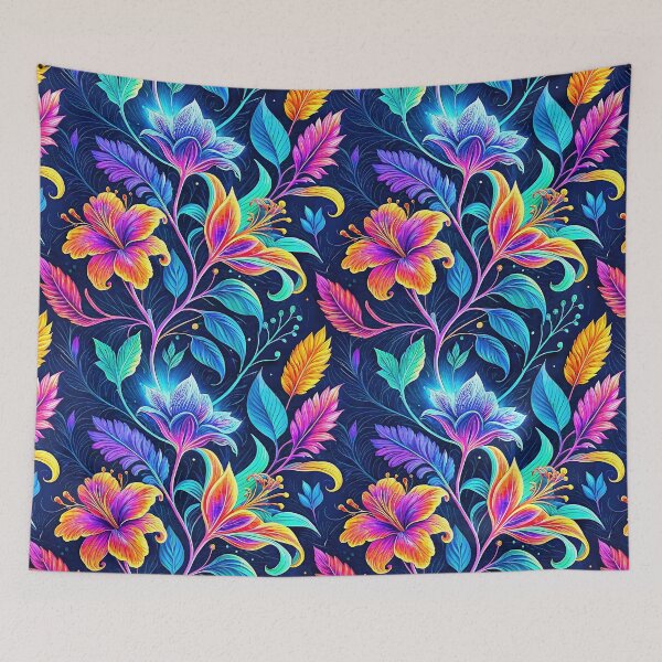 Item preview, Phosporescent flowers designed and sold by michplante60.