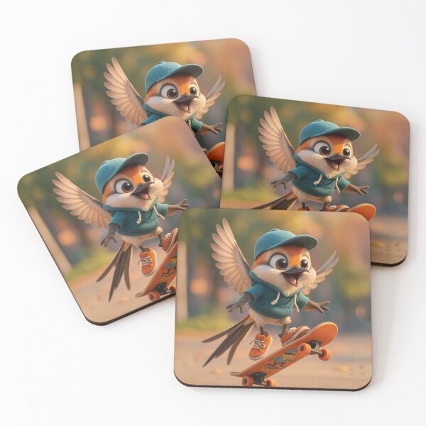 Item preview, Skater Scissor-Tailed Flycatcher  designed and sold by Sillytoe.