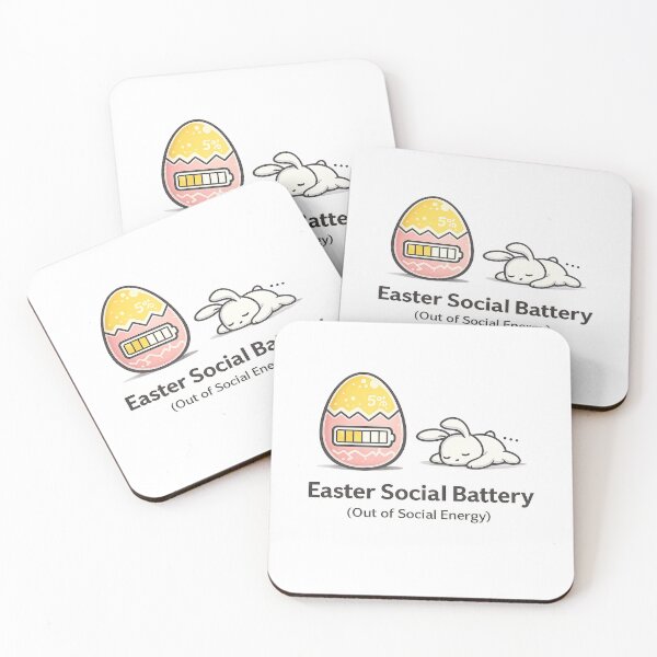 Item preview, Easter Social Battery Low Introvert Bunny Minimal Aesthetic Shirt designed and sold by Line-Mood1⭐️⭐️⭐️⭐️⭐️.