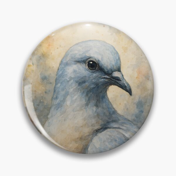 Item preview, White Dove Watercolor – Peaceful Bird Illustration designed and sold by EmeraldeaArt.