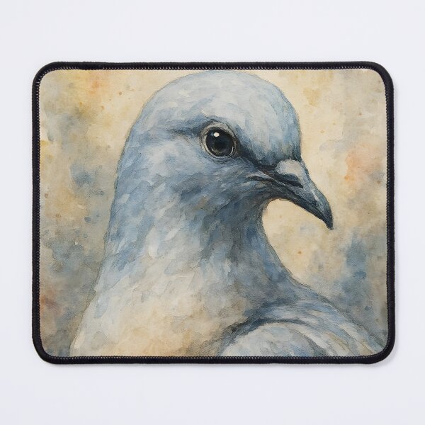 Item preview, White Dove Watercolor – Peaceful Bird Illustration designed and sold by EmeraldeaArt.