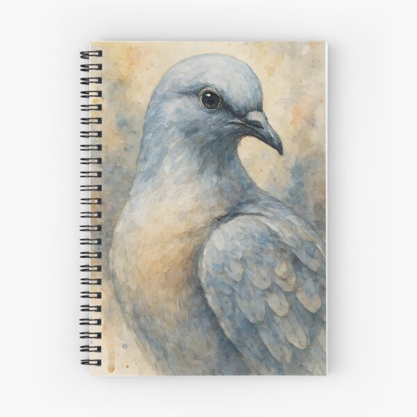 Item preview, White Dove Watercolor – Peaceful Bird Illustration designed and sold by EmeraldeaArt.