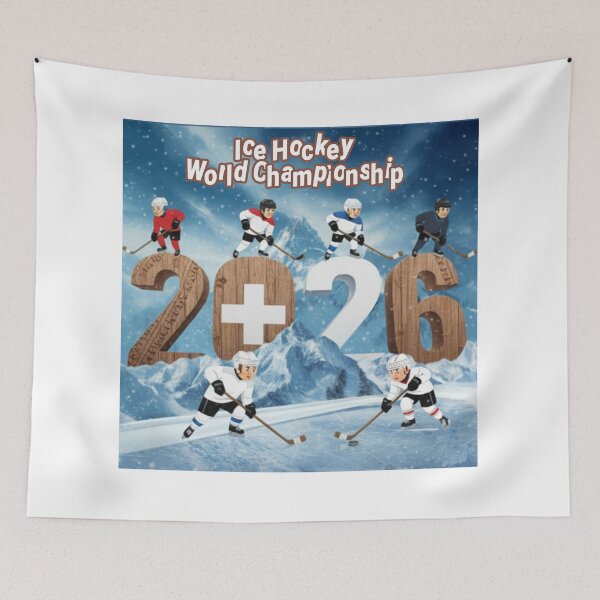 Item preview, Switzerland 2026 Ice Hockey – Puck, Sticks & Glory #wooden #hockey designed and sold by Fanybany.