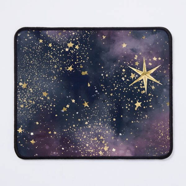 Item preview, Celestial Dreams Moons and Stars Pattern designed and sold by UrsaNorthDesigns.