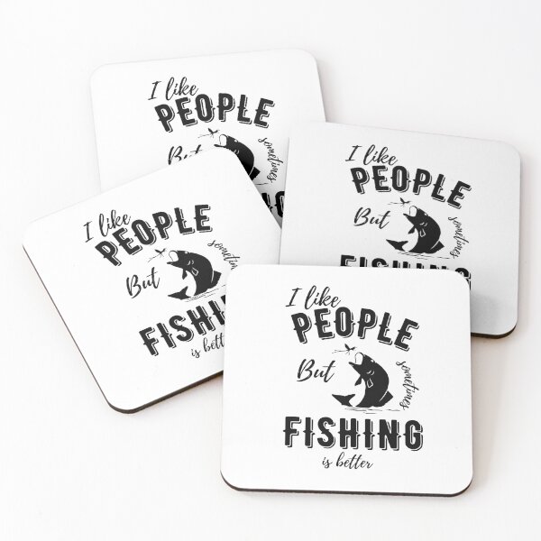 Item preview, Funny Fishing Saying I Like Fishing Better designed and sold by DesignsVault.