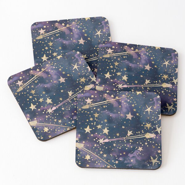 Item preview, Celestial Dreams Moons and Stars Pattern designed and sold by UrsaNorthDesigns.