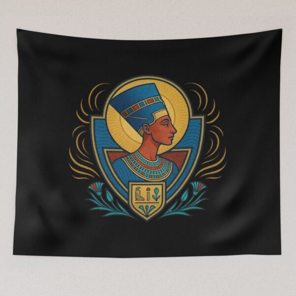 Item preview, Nefertiti – Queen of Ancient Egypt, Egyptian Royalty, Amarna Queen, 18th Dynasty Nile Queen designed and sold by Typologystudios.