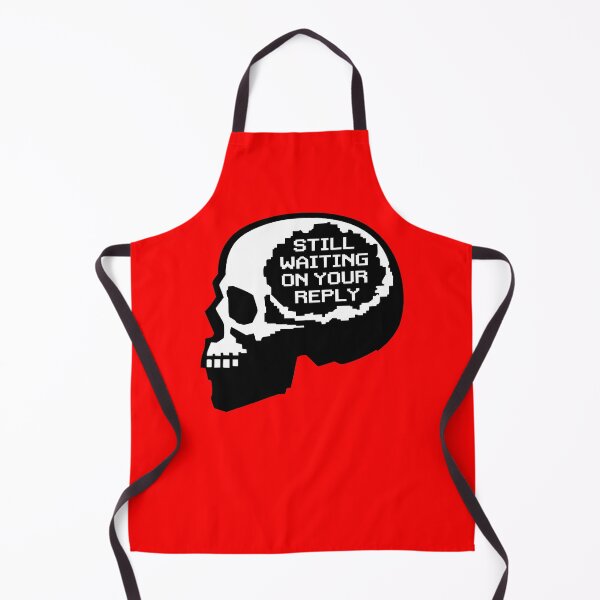 Item preview, Still Waiting on Your Reply Skull Design designed and sold by Skulls & Calaveras.