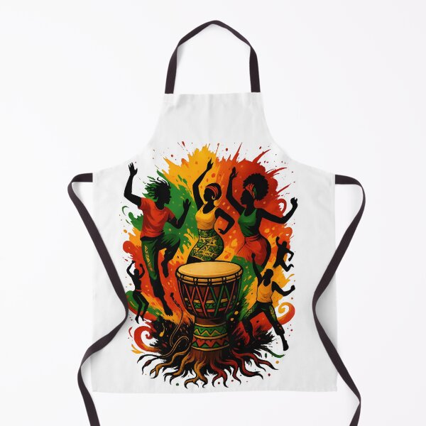 Item preview, African Drum and Dance Artwork designed and sold by ArtSpark Studio.