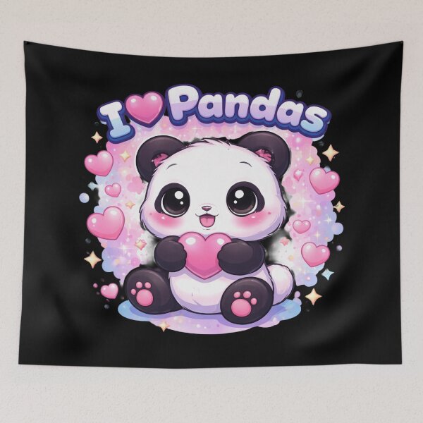Item preview, I Love Pandas designed and sold by soul-so-happy.