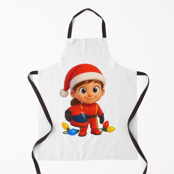 Item preview, Christmas F1 Driver Girl designed and sold by Sillytoe.