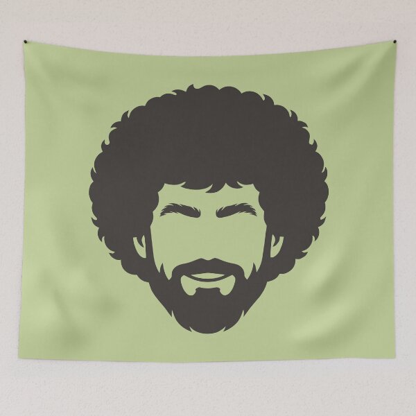 Item preview, Bob Ross Silhouette designed and sold by muskitt.