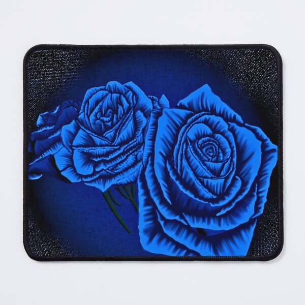 Item preview, Blue Roses on Dark Background designed and sold by Stacey's unpromised.