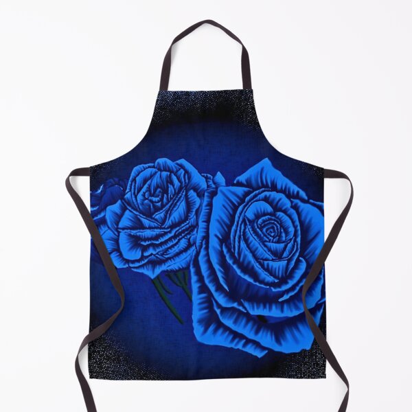 Item preview, Blue Roses on Dark Background designed and sold by Stacey's unpromised.