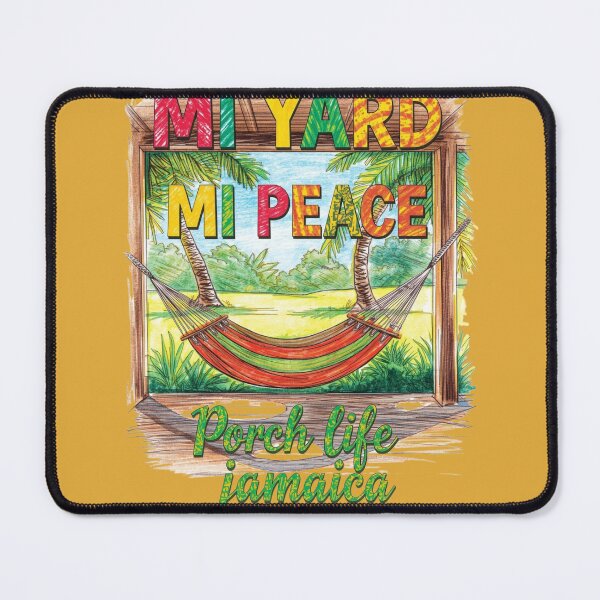 Item preview, Jamaica mi yard mi peace designed and sold by seahorse crossing.