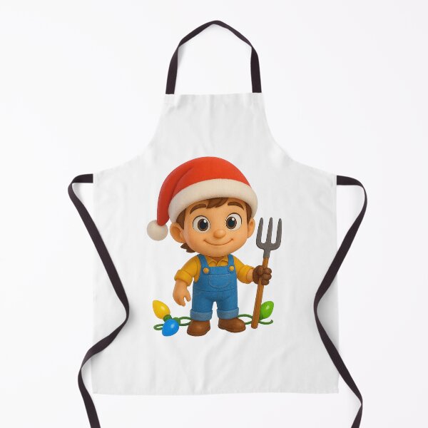 Item preview, Christmas Farmer Boy  designed and sold by Sillytoe.