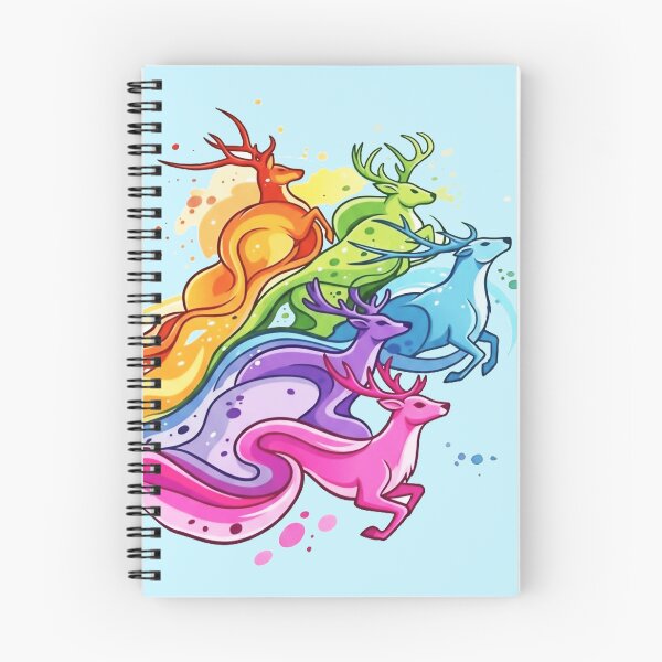 Item preview, Colorfull deers designed and sold by Svamptant.