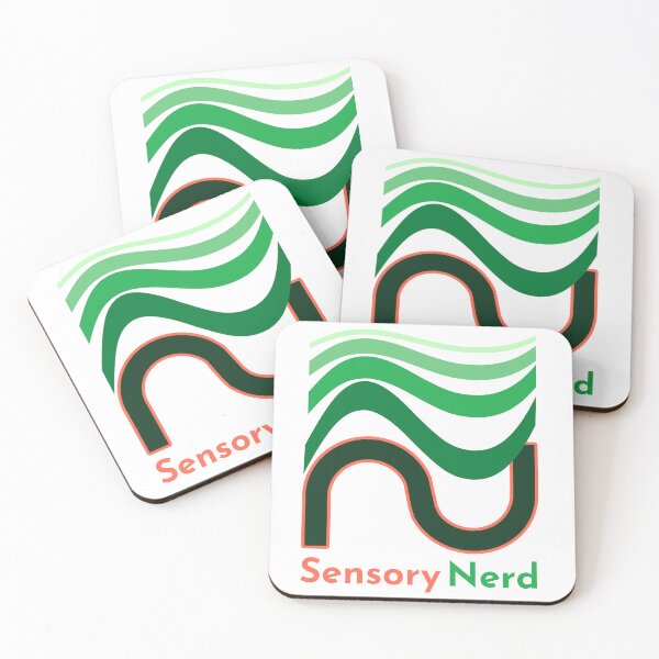 Item preview, Sensory Nerd Wave Logo designed and sold by neuromixart.