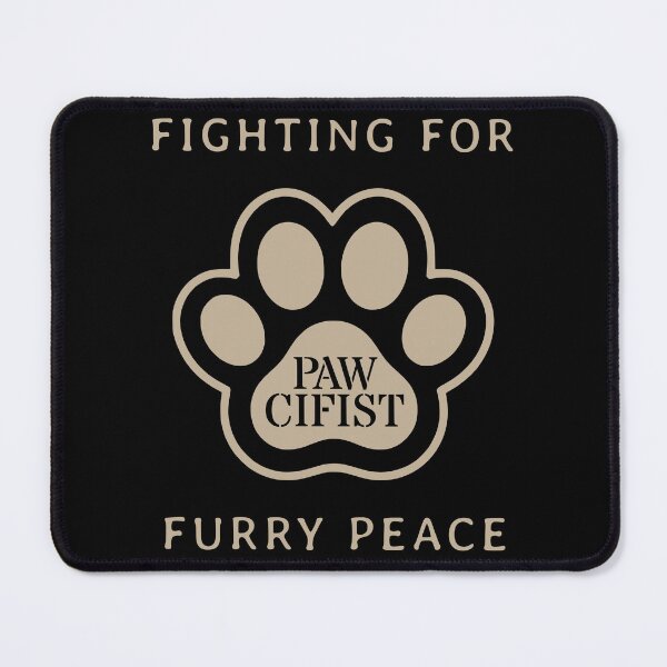 Item preview, Pawcifist: Fighting for Furry Peace designed and sold by AlyxoGer✅.