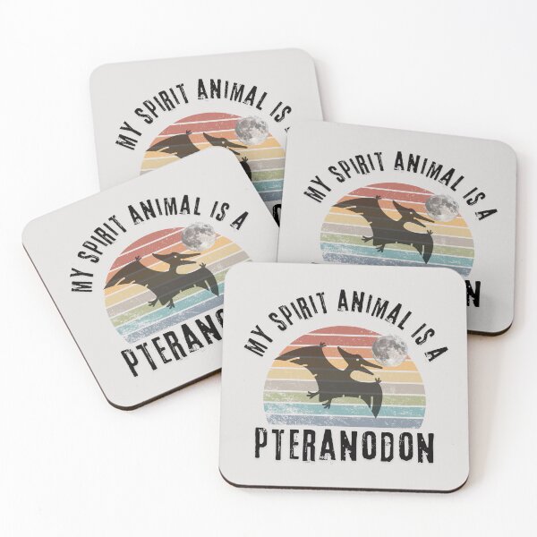 Item preview, My Spirit Animal Is A Pteranodon | Funny Prehistoric Dino Quote designed and sold by swdesigns714.