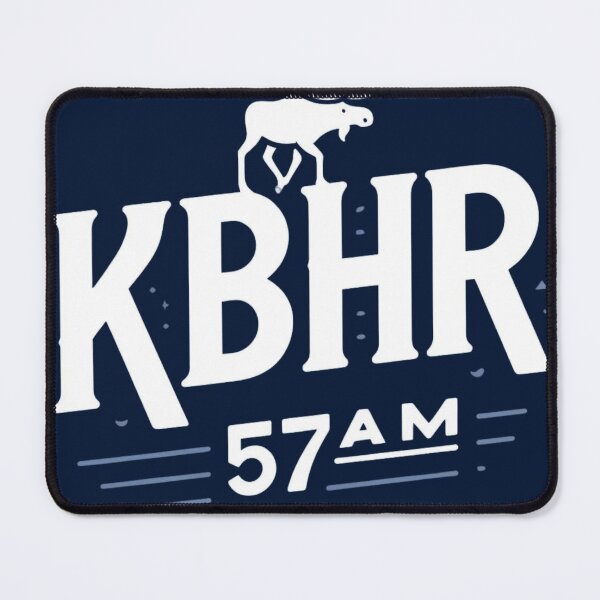 Item preview, KBHR 57 AM Alaska Radio Vintage Moose Shirt designed and sold by astersgraphics.