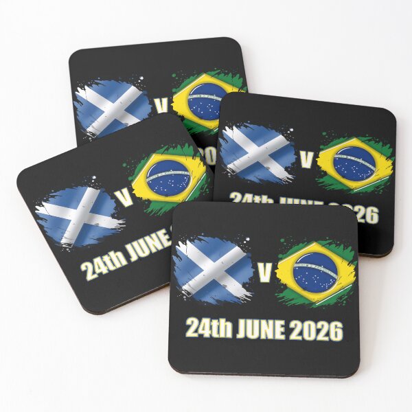 Item preview, Scotland v Brazil International Football Match - June 24 2026 designed and sold by Loom on the Loch.