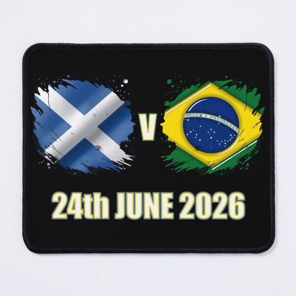 Item preview, Scotland v Brazil International Football Match - June 24 2026 designed and sold by Loom on the Loch.