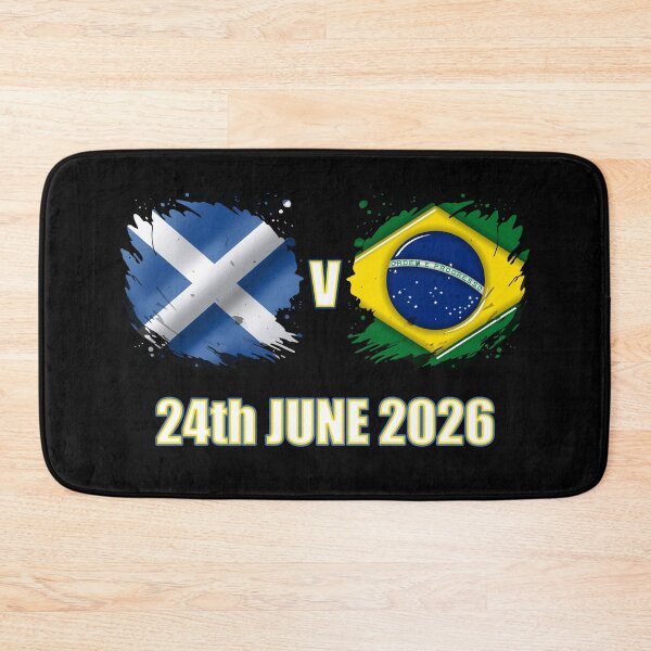 Item preview, Scotland v Brazil International Football Match - June 24 2026 designed and sold by Loom on the Loch.