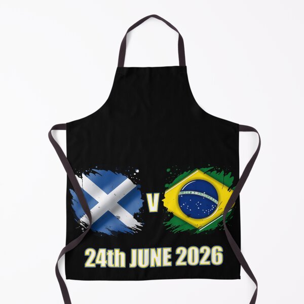 Item preview, Scotland v Brazil International Football Match - June 24 2026 designed and sold by Loom on the Loch.