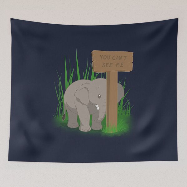 Item preview, You Can't See Me designed and sold by Demon Fox Designs.