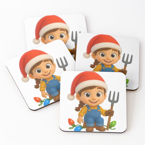 Artikelvorschau, Weihnachts-Bäuerin entworfen und verkauft von Sillytoe.
