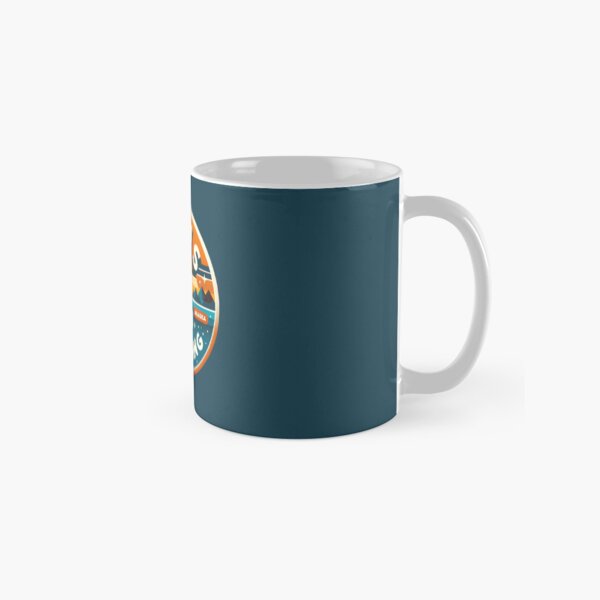 Chris in the Morning Vintage Alaska Radio Coffee Design Classic Mug