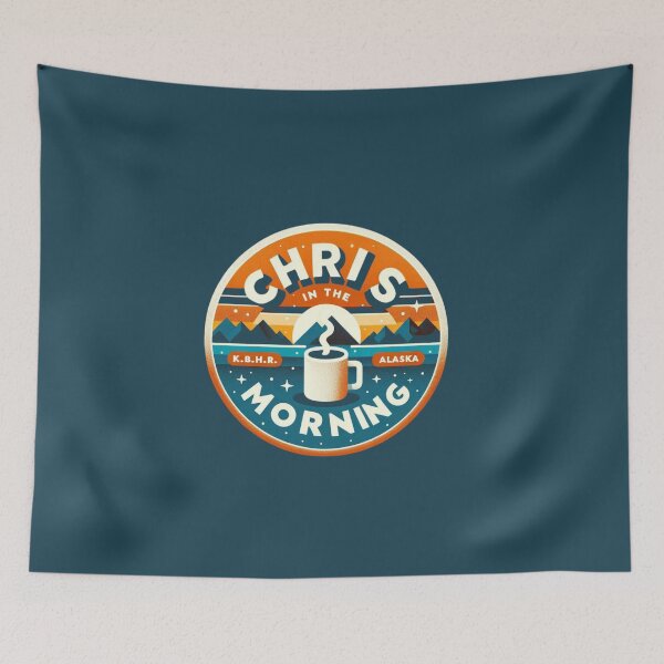 Item preview, Chris in the Morning Vintage Alaska Radio Coffee Design designed and sold by astersgraphics.