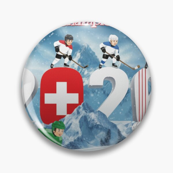 Item preview, Switzerland 2026 Ice Hockey – Puck, Sticks & Glory #hockey #swiss flag #worldchampionship designed and sold by Fanybany.