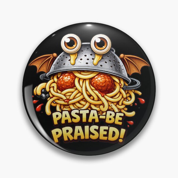 Item preview, Pasta Be Praised Flying Spaghetti Monster designed and sold by MonkiFlipp.