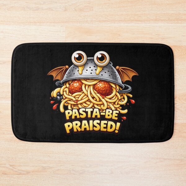 Item preview, Pasta Be Praised Flying Spaghetti Monster designed and sold by MonkiFlipp.
