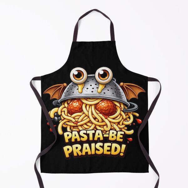 Item preview, Pasta Be Praised Flying Spaghetti Monster designed and sold by MonkiFlipp.