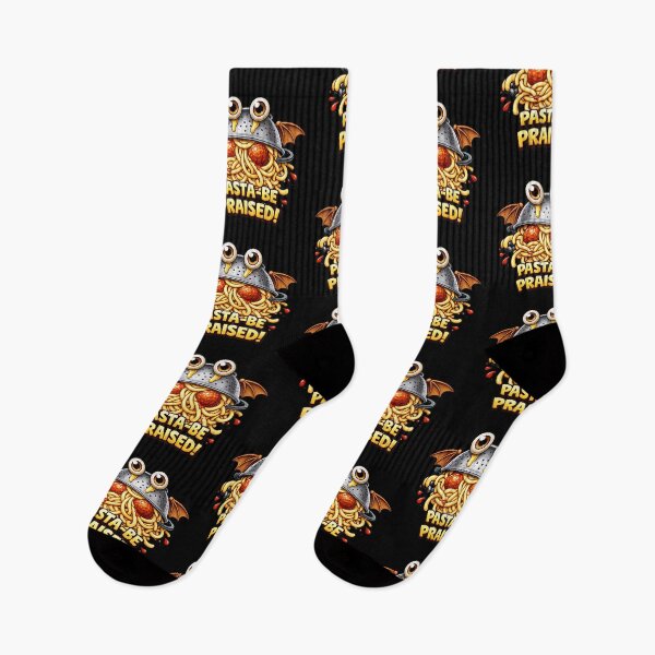 Item preview, Pasta Be Praised Flying Spaghetti Monster designed and sold by MonkiFlipp.