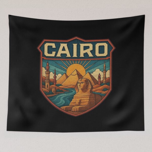 Item preview, Cairo Egypt – Historic Capital, Nile River City, Pyramids Gateway & Cultural Hub designed and sold by Typologystudios.