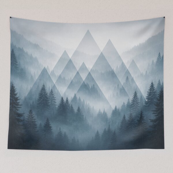 Item preview, Geometric Chilly Woods designed and sold by scicilysimonee.
