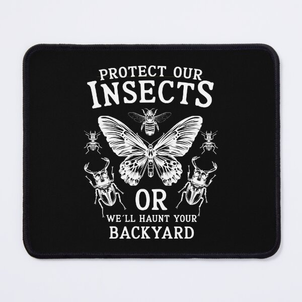 Item preview, Protect Our Insects - Dark Humor Vintage Scientific Insect Illustration For Insect Lover designed and sold by Dmetalx Art Apparel.