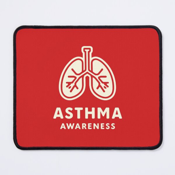 Item preview, Asthma Awareness Breathe Easy Lungs Design designed and sold by astersgraphics.
