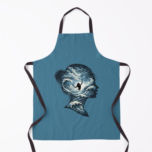 Item preview, The Calm Hiding The Troubled Mind, Surreal Art designed and sold by TinyTyrantCo.