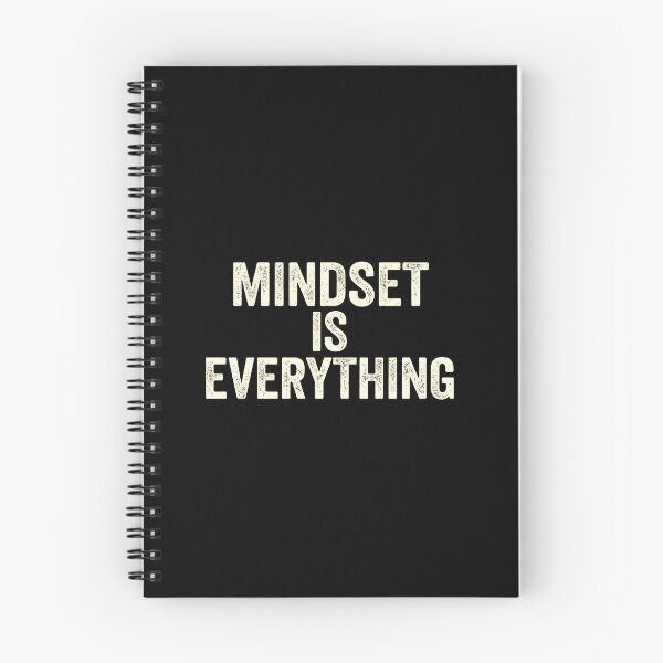 Item preview, Mindset Is Everything T-Shirt | Minimalist Motivational Design designed and sold by No Excuses .