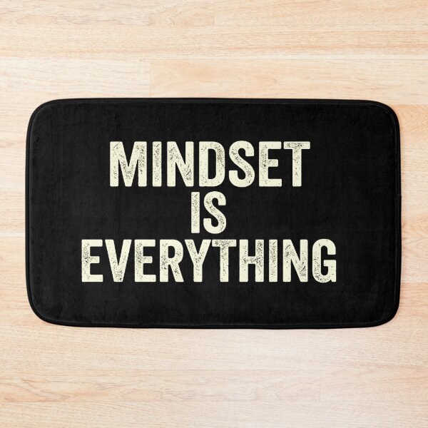 Item preview, Mindset Is Everything T-Shirt | Minimalist Motivational Design designed and sold by No Excuses .