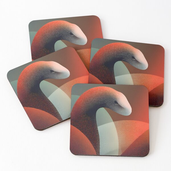 Item preview, Snake Colors Illustration Aesthetic Landscapes Art Design designed and sold by ART ATTACK ZONE.