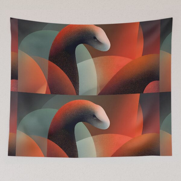 Item preview, Snake Colors Illustration Aesthetic Landscapes Art Design designed and sold by ART ATTACK ZONE.