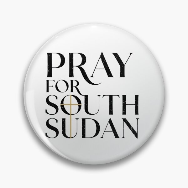 Item preview, Pray for South Sudan Christian Faith Shirt designed and sold by Dumo Studio.