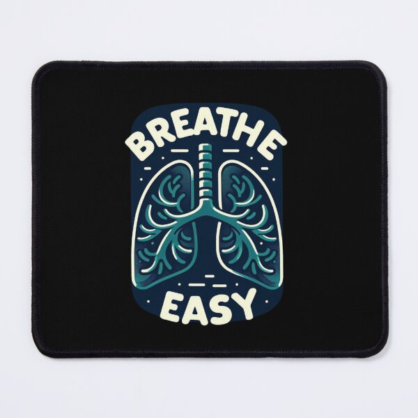 Item preview, Asthma Awareness Breathe Easy Lungs Illustration designed and sold by astersgraphics.