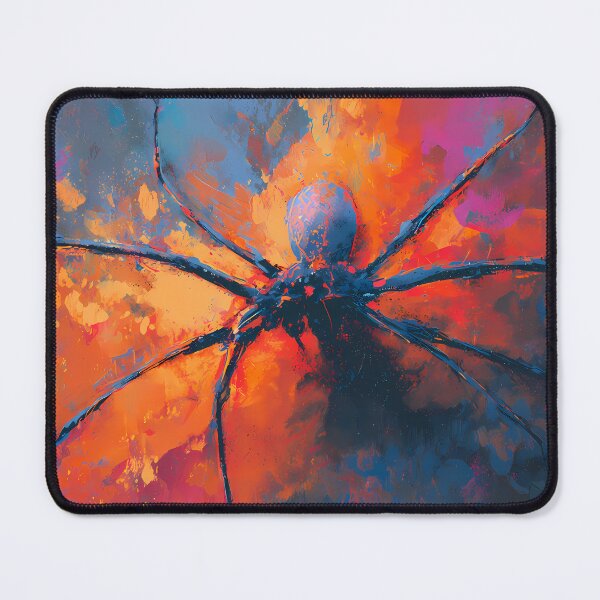 Item preview, Spider Colors Illustration Aesthetic Landscapes Paint Oil designed and sold by ART ATTACK ZONE.